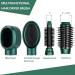 Shop Retro Green Ceramic Hair Dryer & Brush Set - 4-in-1 Lightweight Safe & Quiet | International Shipping Available - Buy Online on GoSupps.com