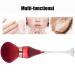 Nail Art Powder Cleaner & Dust Brush | Fluffy Large Blush Brush for Contour & Foundation - Rose Red - Buy Online on GoSupps.com