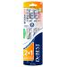 Dr.Best interdent active toothbrush medium benefit pack (2 pieces + 1 piece free) for thorough cleaning up to the interdental spaces