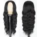 Porsmeer Long Black Wavy Synthetic Wigs for Women | Heat-Resistant 26-Inch Cosplay Costume Party Halloween Gigs - Buy Online on GoSupps.com