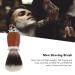 Premium Men's Nylon Shaving Brush with Wooden Handle - Soft & Light Face Hair Tool for Salon & Family Use - Buy Online on GoSupps.com