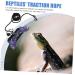 POPETPOP 1 Set Lizard Leash Blue Vest Amphibia Gecko Vest Harness Lizard Leash and Harness Reptile Harness Outdoor Reptiles Strap Outdoor Lizard Strap Animal Purple 17X7X0.1CM Purple - Buy Online on GoSupps.com