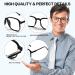 Kaeoisfu Oversized Square Reading Glasses - Blue Light Blocking for Men & Women | Comfortable 1.0 Diopter Readers with Box - International Shipping Available - Buy Online on GoSupps.com