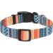 Suredoo Adjustable Soft Nylon Dog Collar for Small & Medium Dogs | Comfort Fit in Orange (S 25-40 cm) - Buy Online on GoSupps.com