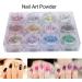 Nail Art Powder Easy To Apply Nail Decoration Powder Bright Luster Manicure Store Salon Shop Beauty Shop for Home - Buy Online on GoSupps.com