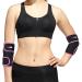 YAVOUN Slimming Arm Compression Wraps - Black+Pink | Provides Support, Eases Pains | Antebrachium Bicep Workout Sleeve - Buy Online on GoSupps.com