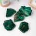 Malachite Stone Natural Crystal Malachite Slice for Home Decoration | Polished Slab Rock Healing Crystals Malachite Stones Slices for Home Garden Art DIY Decor - Buy Online on GoSupps.com