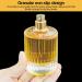 Ysimple 2Pcs 50ml Round Travel Perfume Glass Spray Bottle Refillable Perfume Atomiser Portable Clear Glass Empty Bottle Large Cosmetic Fine Mist Atomizer for Travel Perfume Replacement - Buy Online on GoSupps.com