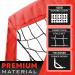 RUNBOW 9x5 ft Portable Soccer Goal for Backyard Practice - Adult & Junior Size Soccer Net with Carry Bag - Red - 1 Pack - Buy Online on GoSupps.com