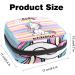 Cute Baby Unicorn Sanitary Napkin Storage Bag | Large Zippered Menstrual Cup & Period Pouch for Women & Girls - Multicolor 03 - Buy Online on GoSupps.com