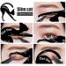 Blissany Eyelin Template Set - 22 Styles for Perfect Eyeliner | Cat Classic Double Wing & Fish Tail | International Shipping - Buy Online on GoSupps.com