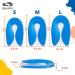 Sulpo Heel Spur Inserts - Gel Achilles Tendon Insoles & Cushioned Heel Pillows for Men Women & Children | Silicone Heel Cushions for Sizes 36-39 - 1 Pair - Buy Online on GoSupps.com