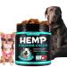 Uocasi Calming Chews for Dogs Purest Hemp Calming Dog Treats Chews Help Promote Relaxation Reduce Stress Storm Anxiety Natural Healthy Tasty Pet Soft Chews - Peking Duck Flavor(330g 150counts) Peking Duck Flavor 330g