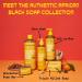 Authentic African Black Soap 16oz - All-in-One Body Wash, Face Wash & Shampoo with Fair Trade Shea Butter | Alaffia Citrus Ginger - Buy Online on GoSupps.com
