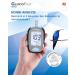 Gluco Fake Duo Blood Sugar Measuring Device - Starter Set with 10 Test Strips & Lancets | High Accuracy Diabetes Meter in MG/DL - Buy Online on GoSupps.com
