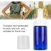 Travel Empty Bottle 100ml Portable Dispenser Bottle DIY Portable Mousse Foaming Styling ToolsHairbrushesEmpty Bottle Refillable Travel Dispenser Container (100ML pump head blue transparent foam 100ML pump head blue transparent foam bottle - Buy Online on GoSupps.com