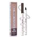 Tattoo Eyebrow Pen with Four Tips Long-lasting Waterproof Brow Gel and Tint Dye Cream for Eyes Makeup(1Chestnut)