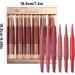 Set of 6 2-in-1 lipsticks and eyeliners for women - Long-lasting glossy tint for events and activities - Buy Online on GoSupps.com