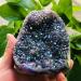Natural Crystal Rough Home Decoration 310 g-1500 g Natural Halo Colorful Amethyst Quartz Crystal gem geode Cluster for Display 1 Piece Stones (Color : 970g-1070g 1pc) - Buy Online on GoSupps.com