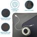 Grounding Bed Mat for Better Sleep, Health and Anxiety Relief (35.5 x 23.6inch) - Buy Online on GoSupps.com