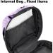 Sanitary Napkin Storage Bag - Menstrual Cup Pouch | Zipper Tampons Holder for Purse | First Period Kit for Teen Girls | Purple Butterflies Pattern | Women's Sanitary Pad Organizer - Buy Online on GoSupps.com