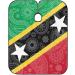 Buy Saint Kitts and Nevis Paisley Flag Barber Cape | Adjustable Hair Cutting Apron for Adults - International Shipping - Buy Online on GoSupps.com