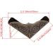 20pcs Bronze Metal Book Corner Guards - Scrapbook & Photo Album Decoration - Buy Online on GoSupps.com