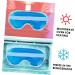 PLAFOPE 1 Set Neck Wrap Eye Mask Set Night Mask Anti-fatigue Eye Cooling Gel Eye Masks Gel Headache Headband Gel Pad Sleep Blindfold Cosmetology Kit Ice Eye Patch Cold Compress Eye Suede - Buy Online on GoSupps.com
