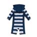 BONVERANO Baby Boys Full-Zip Hoodie Swimsuit | UPF 50+ Sun Protection | 18-24 Months - Buy Online on GoSupps.com