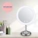Conair Rechargeable LED Lighted Makeup Mirror 1X/10X Magnification Cordless Vanity Mirror - Satin Nickel - Buy Online on GoSupps.com