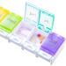 Maxpert Weekly Pill Organizer Case | Arthritis-Friendly Push Button Pill Planner | Large 7 Day Medication & Vitamin Organizer - Buy Online on GoSupps.com