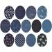 Healifty 13Pcs Denim Repair Patches - Iron on Applique for Clothing and DIY Jeans Repair | Random Colors - Buy Online on GoSupps.com
