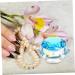 FRCOLOR 1pc Nail Art Crystal Cup Acrylic Liquid Powder Dish Clear Glass Crystal Cup Nail Liquid Dish Nail Care Tools Nail Powder Container Nail Tools Love Cup Crystal Art Glass With Cover 7.5x6cm Blue - Buy Online on GoSupps.com