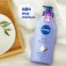 NIVEA Feel Pampered skincare routine holiday gift set | Contains : Makeup removing Wipes 40pc Lip Balm 4.8g Body Lotion 625mL & Body Wash 500mL | Bundle for normal to dry skin - Buy Online on GoSupps.com