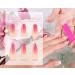100 Pcs Disposable Nail Files 180/240 Double Sided Emery Board Set - Ideal for Natural and Fake Nails at Home and Salon - Includes Free Nail Polishing Buffer - Buy Online on GoSupps.com