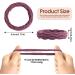 120 Pieces Seamless Hair Ties Hair Bobbles for Women Elastic Hair Ties No Damage Thick Hair Bands Women Girls Ponytail Holders for Thick Heavy and Curly Hair (10 Colors) - Buy Online on GoSupps.com