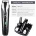 Men's Beard Trimmer - Cordless Waterproof Stainless Steel T-Blade for Precision Grooming | International Shipping Available - Buy Online on GoSupps.com