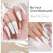 White Nail Polish - Pure White Nail Varnish - Long Lasting Chip Resistant & Quick Drying Nail Polish for DIY Nail Art Manicure at Home Salon - Buy Online on GoSupps.com