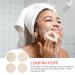 FOMIYES Exfoliating Loofah Sponge & Facial Cleansing Pad - Spa Quality Makeup Remover | Soft Cotton Puff for Face & Body - Buy Online on GoSupps.com