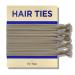 Havhaf Knotted men's hair gum for men-no damage fold break bun hair gum for men with long hair |For rolls curly thick elastic for boys (wide (5 pieces) cream) 1 piece (1 Pack) cream