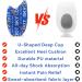 Skyfoot Heel Cups for Achilles Tendonitis & Heel Pain Relief | Orthotic Inserts for Men & Women (Small - Buy Online on GoSupps.com