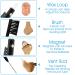 5Pcs Hearing Aid Cleaning Brush | Earpiece Earmold Vent Cleaner| Cleaning Brush with Wax Loop and Magnet| Multifunctional Hearing Aid Vent Cleaning Wire Tool for Sound Tubes Hearing Amplifiers - Buy Online on GoSupps.com