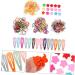 minkissy 5 Sets Children's Headgear Ponytail Holders Mini Hair Clamps Lovely Hair Rope Hair Clips Small Hairpins Small Hair Bangs Clips Kids Hair Accessory Kit Nylon Girl Baby Snap Clip - Buy Online on GoSupps.com