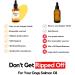 Fairy Tails 100% Pure Scottish Salmon Oil 50ml - Omega 3, 6 & 9 Fish Oil for Dogs, Cats, Puppies & Ferrets | Supports Skin and Coat Health - Buy Online on GoSupps.com