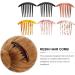 Beaupretty Hair Side Comb Clip Vintage Hair Side Pin Hair Teeth Comb for Thick Hair(Mixed Color) - Buy Online on GoSupps.com
