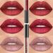 3Pcs Matte Lip Gloss Set Matte Liquid Lipstick Set Lip Stain Long-Lasting Waterproof Lipgloss Makeup Gift Lipsticks Set Vibrant Lips Set (#04) - Buy Online on GoSupps.com