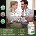 Premium Turmeric Curcumin with BioPerine for Joint Support - 120 Non-GMO Capsules with 95% Curcuminoids & Black Pepper - High Potency Formula - Buy Online on GoSupps.com