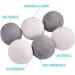 8 Pack Dark Wool Dryer Balls Wool Dryer Balls Reusable Natural Fabric Softener Organic Dryer Sheets for Laundry Cut Energy Costs - Buy Online on GoSupps.com