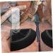 Happyyami Turtle Drinker Reptile Water Dish Bowl Reptile Water Dispenser Pet Water Feeder Reptisoil Plastic 17X17X3.5CM Black - Buy Online on GoSupps.com