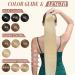 Elailite Real Hair Ponytail Extension #60 Platinum Blonde - 40cm 80g Smooth Natural Hair Braid - Buy Online on GoSupps.com